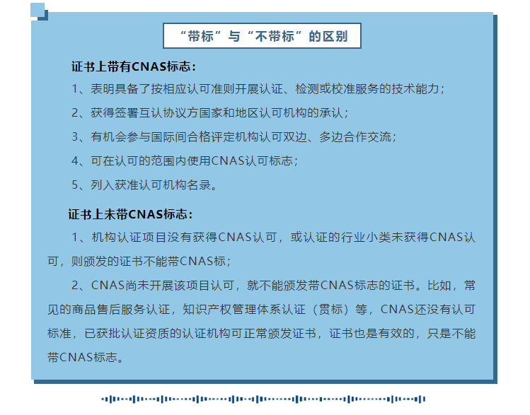 帶CNAS標(biāo)和不帶CNAS標(biāo)的證書，原來差別這么大！(圖2)